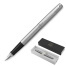 Ручка перьевая PARKER "Jotter Stainless Steel CT", корпус серебристый,
