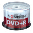 Диск DVD+R (плюс) SONNEN 4,7 Gb, 16x, Cake Box (упаковка на шпиле), КОМПЛЕКТ 50