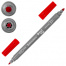 Фломастеры двусторонние BRAUBERG "PREMIUM" "DUAL-TIP", 10