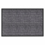 Коврик придверный 60х90 см, СЕРЫЙ, влаго-грязезащитный, 450 г/м2, ребристый,