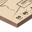 Скетчбук крафт-бумага 80 г/м2, 205х290 мм, 50 л., склейка, жёсткая подложка,
