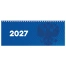Планинг датированный 2027 285х112 мм, STAFF, гребень, картонная обложка, 64