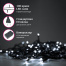 Электрогирлянда-нить комнатная "Стандарт" 10 м, 100 LED, холодный